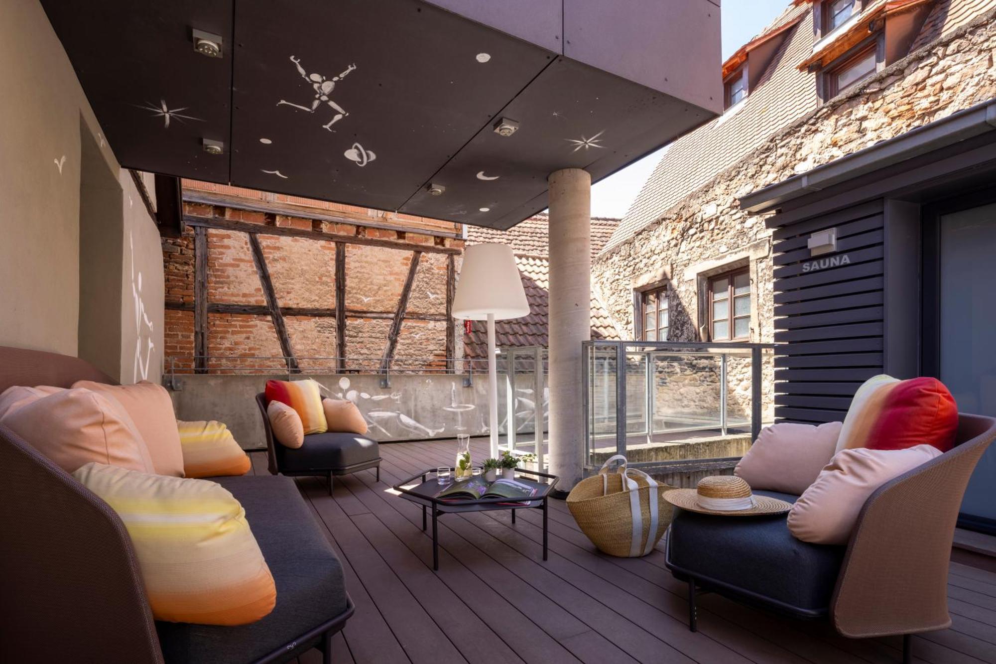 Hotel Le Pavillon 7 โอแบร์เน ภายนอก รูปภาพ